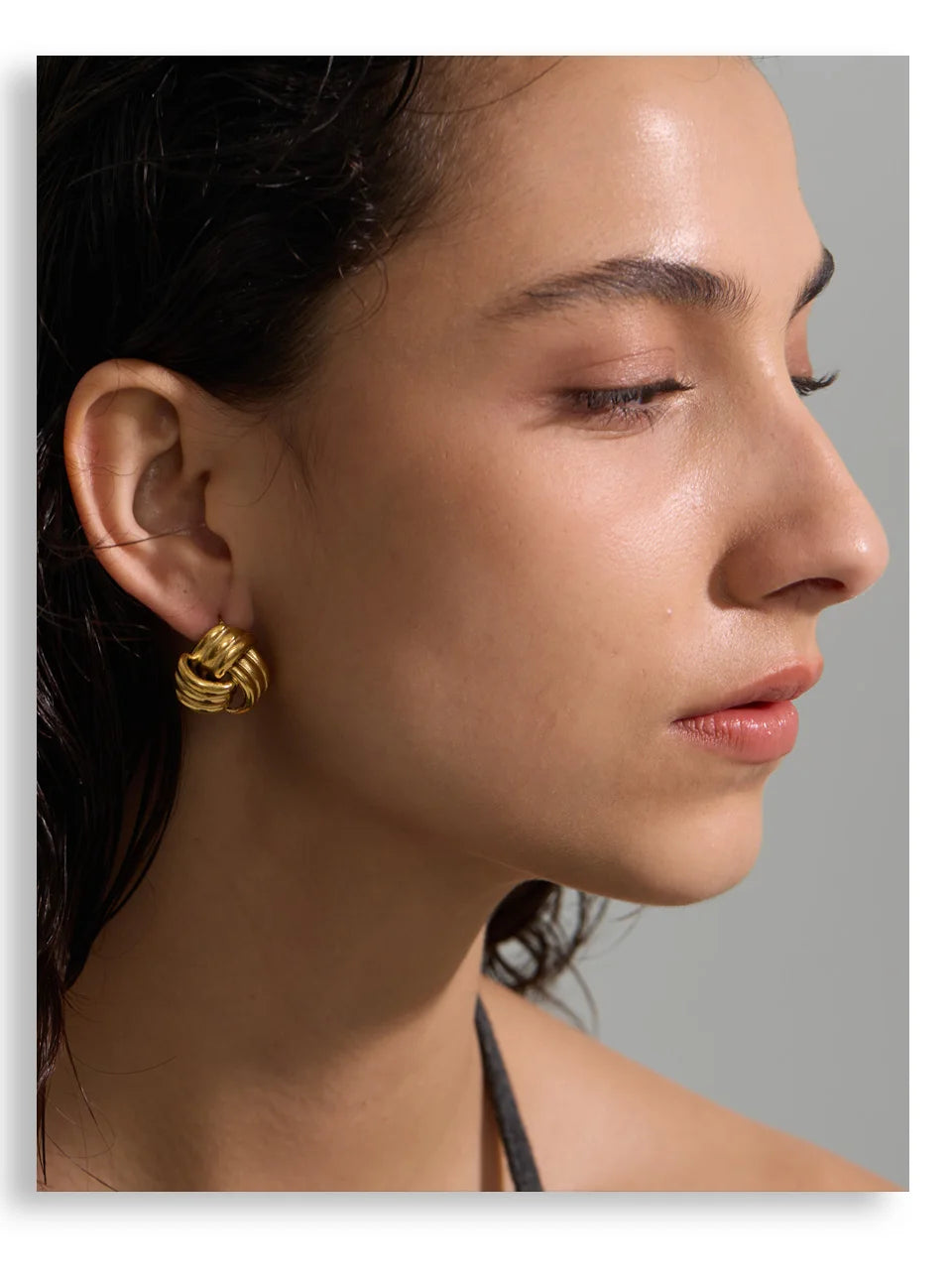 Sculpted Knot Studs