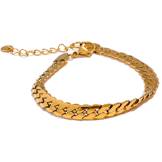 Trendy Snake Chain Bracelet