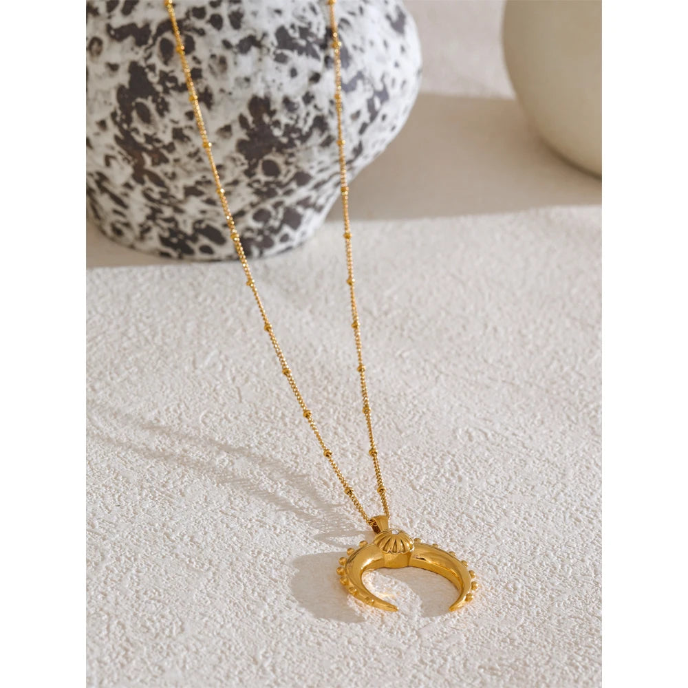 Crescent Moon Necklace