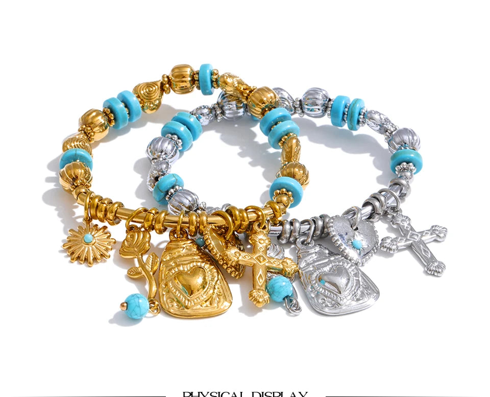 Ocean Blessing Charm Bracelet