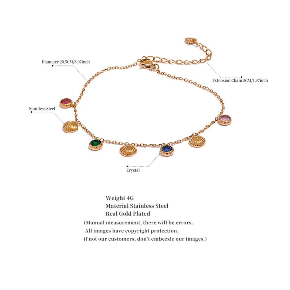 Color Charm Anklet/Bracelet