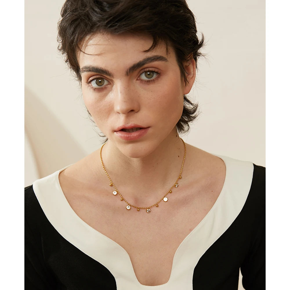 Celestial Drop Necklace