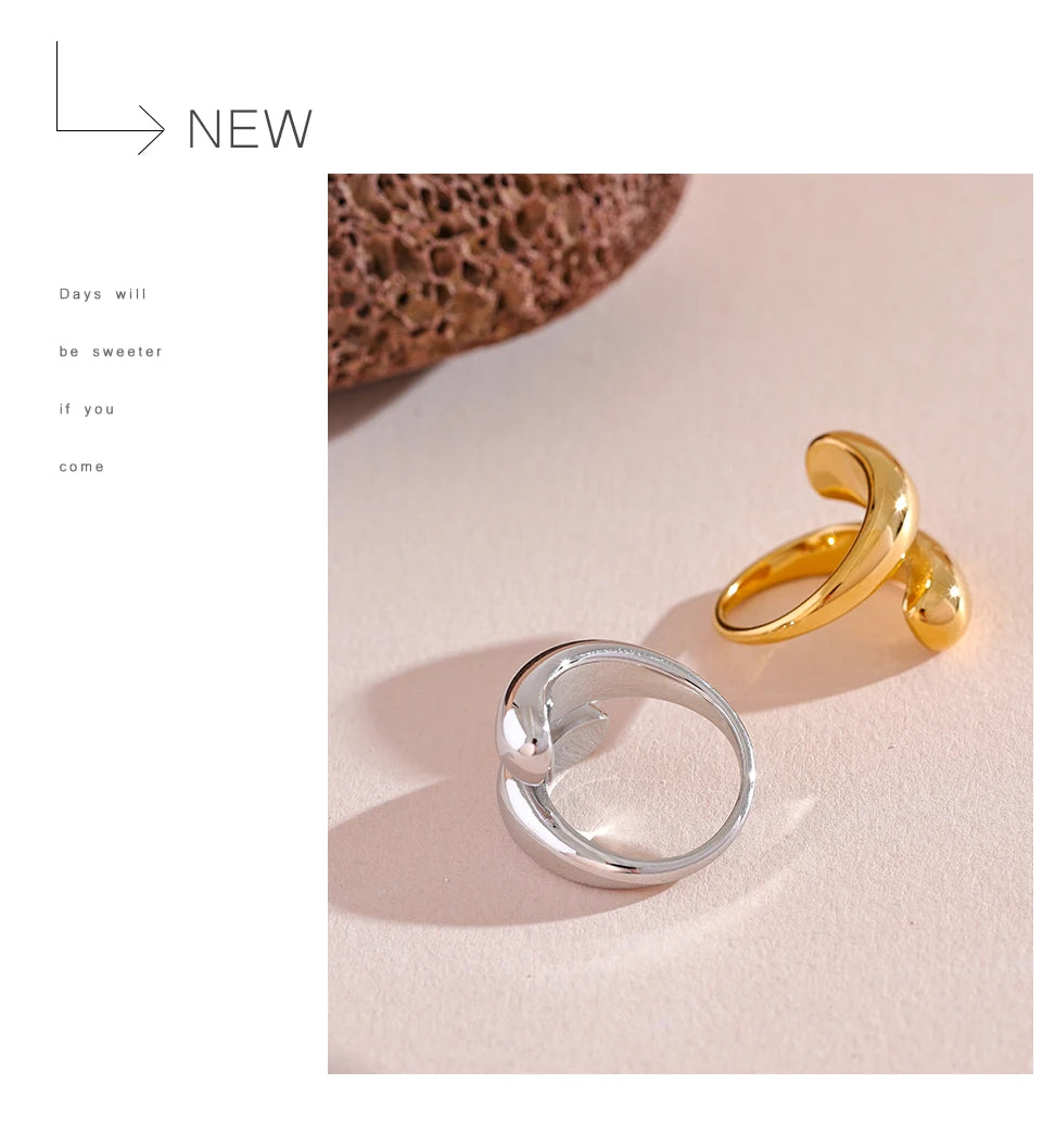 Liquid Gold Sculpt Ring
