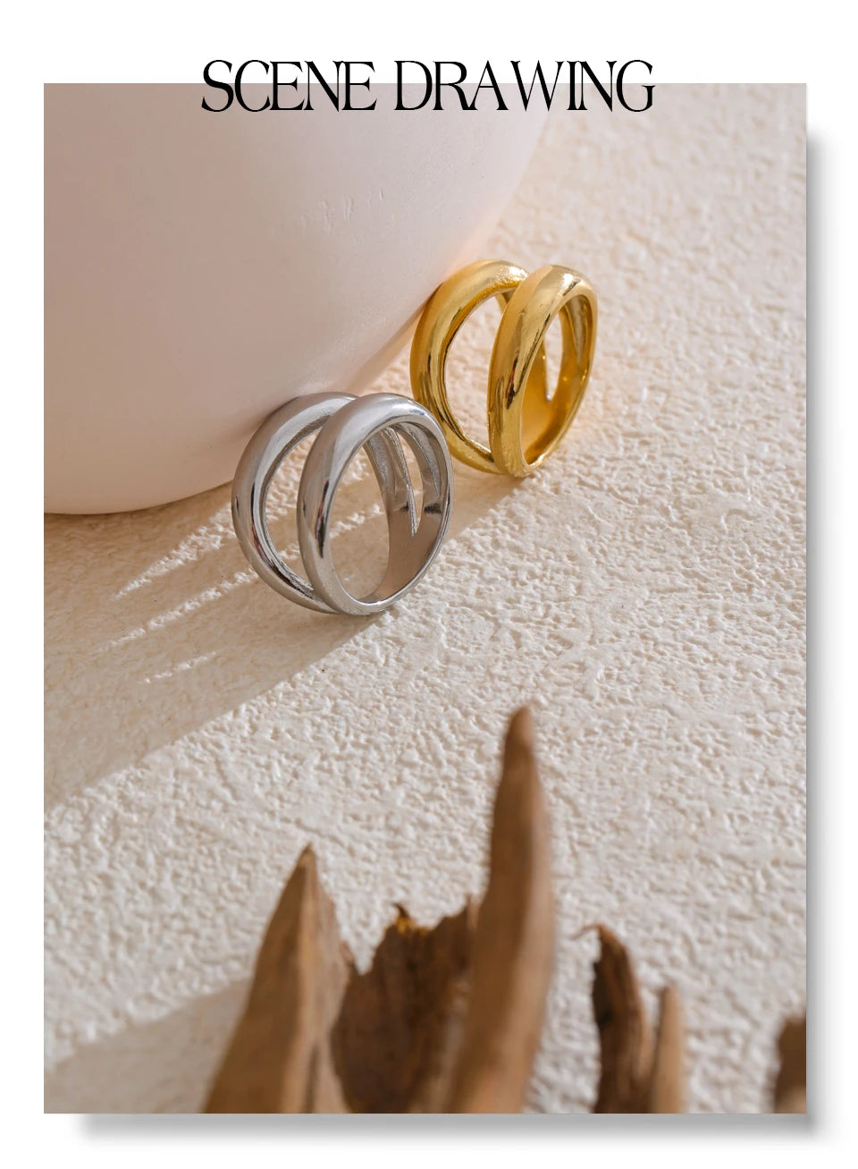 Modern Sculpt Ring