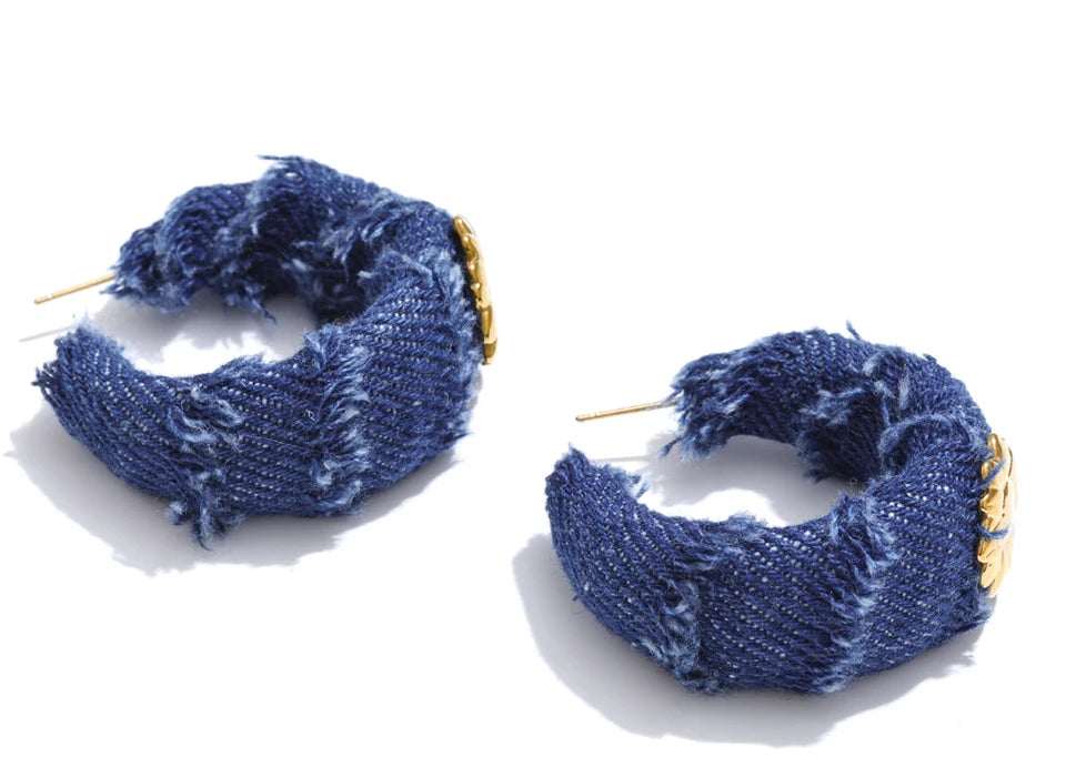 Jeans Earrings