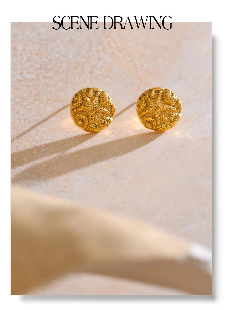 Vintage Star Studs