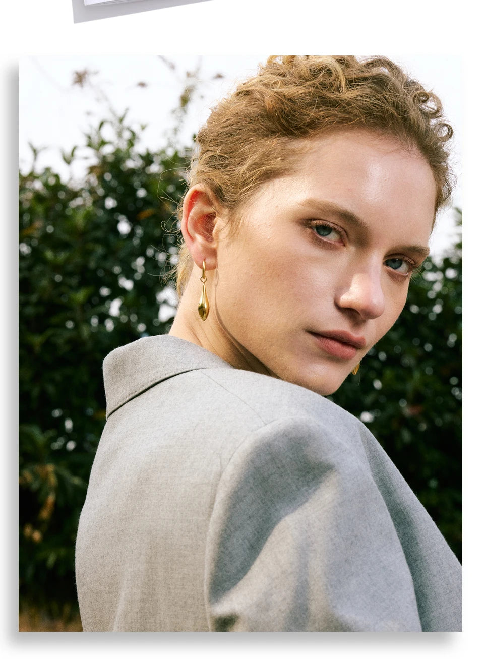Teardrop Drop Earrings