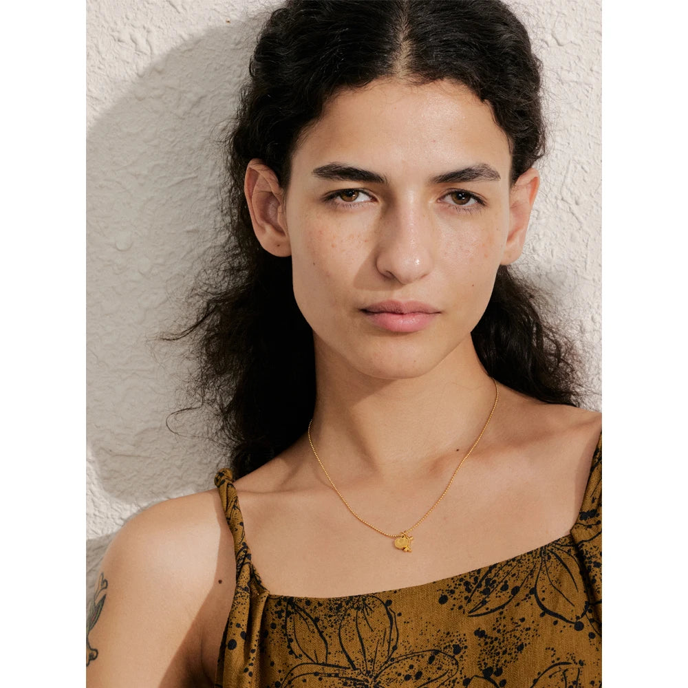 Smiley Charm Necklace