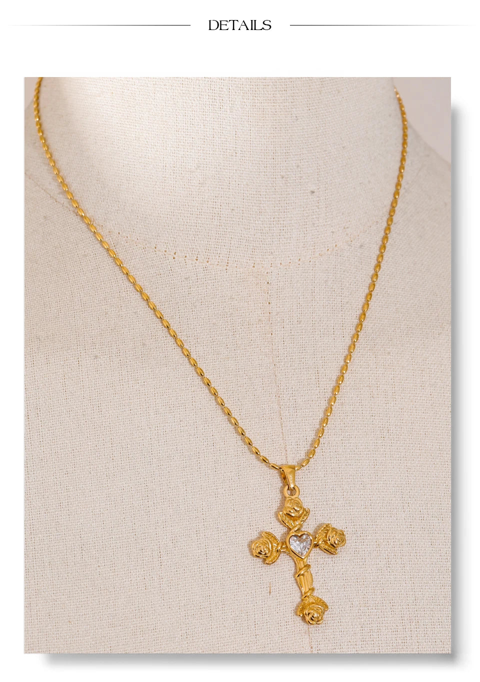 Royal Sacred Cross Necklace