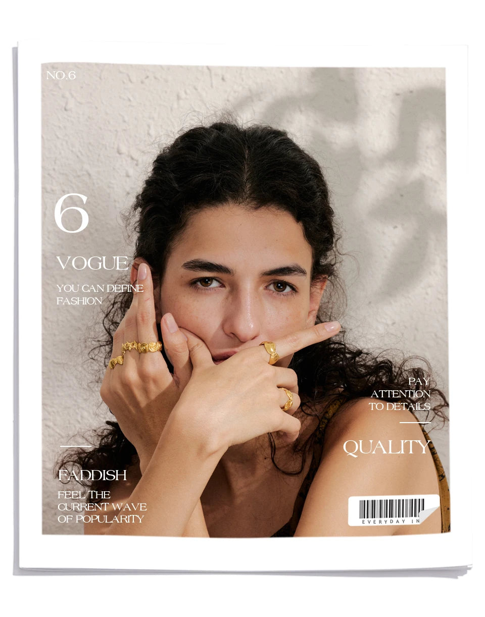 Mini Gold Summer Rings