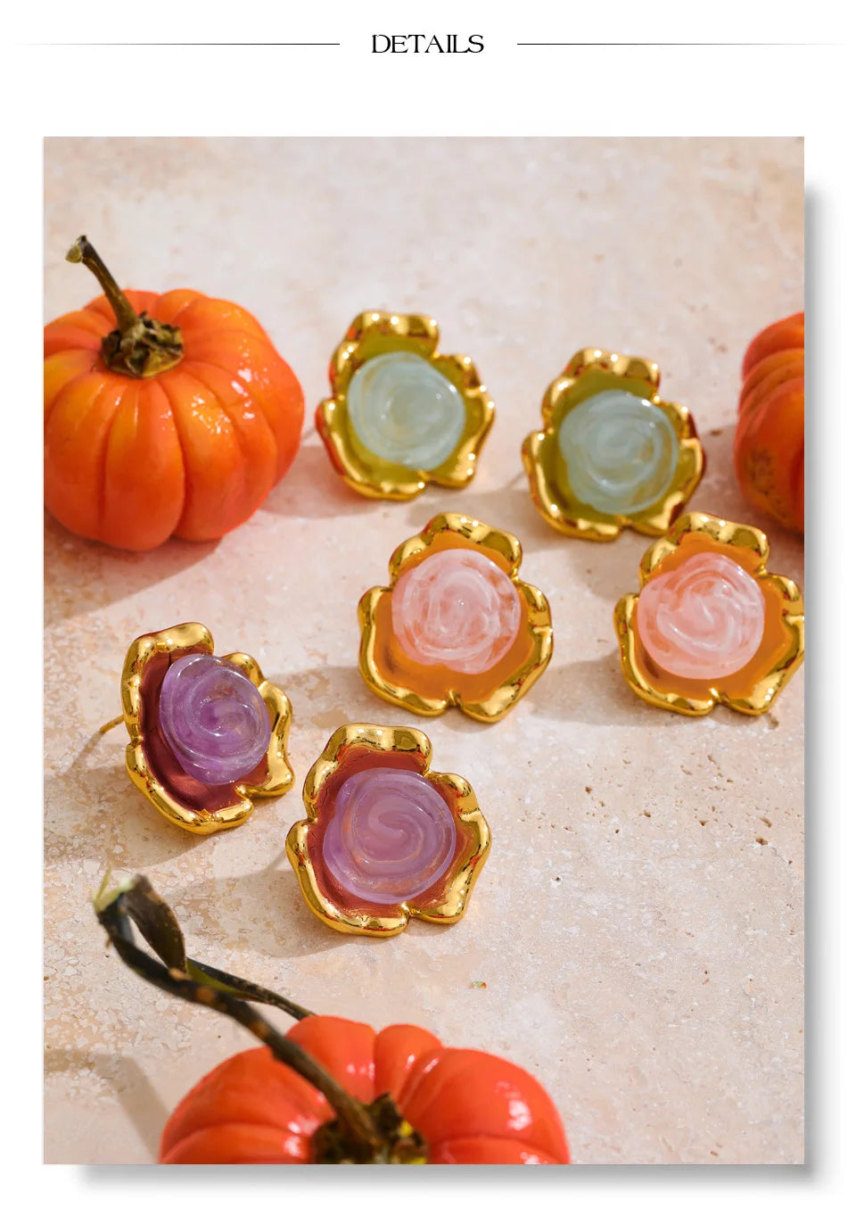 Pastel Bloom Studs