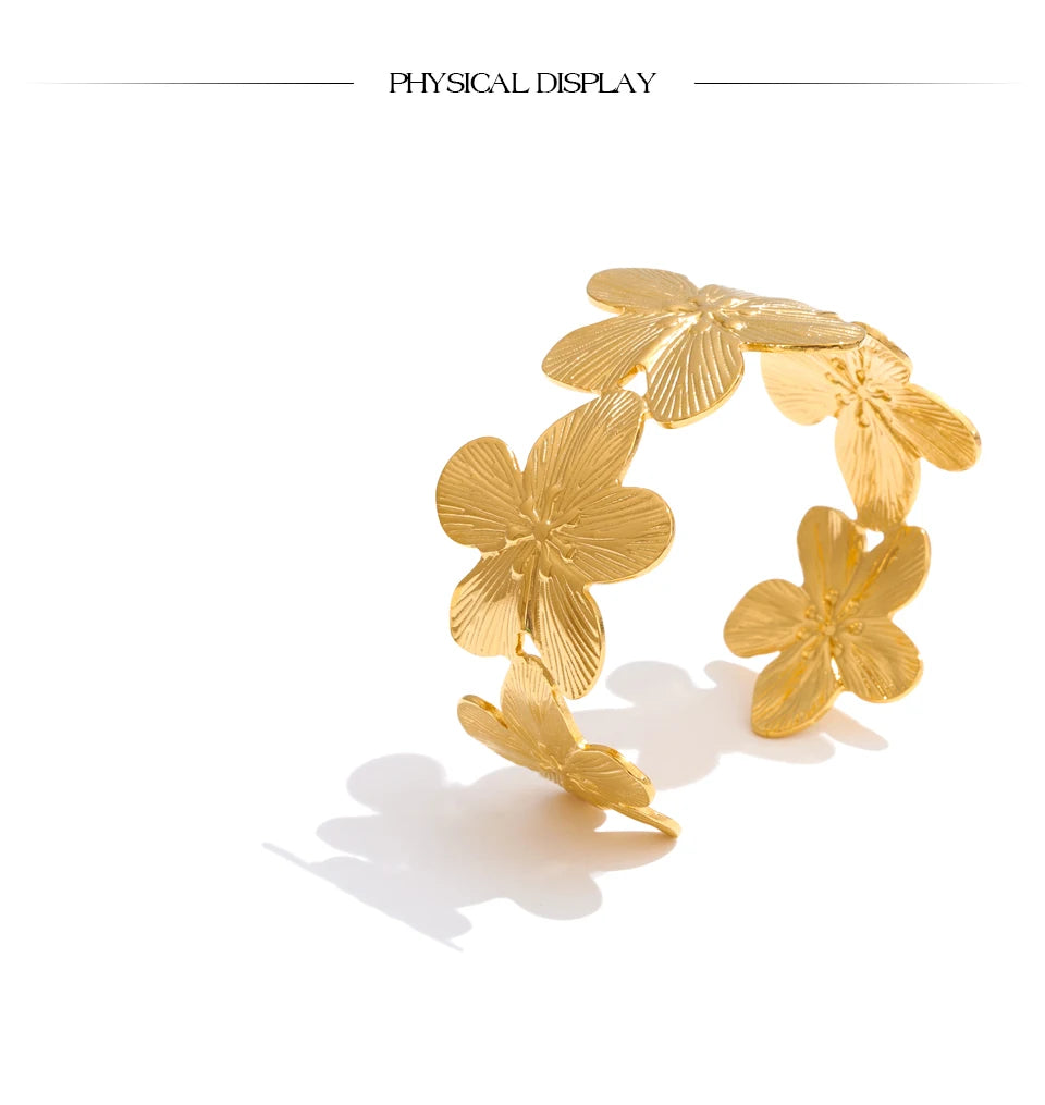 Floral Garden Cuff