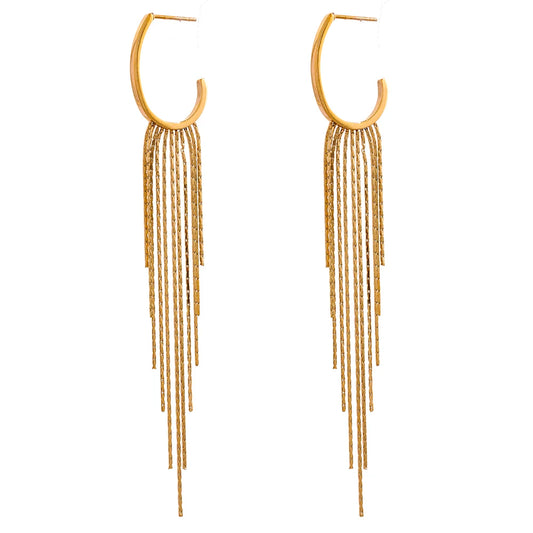 Cascade Chain Earrings