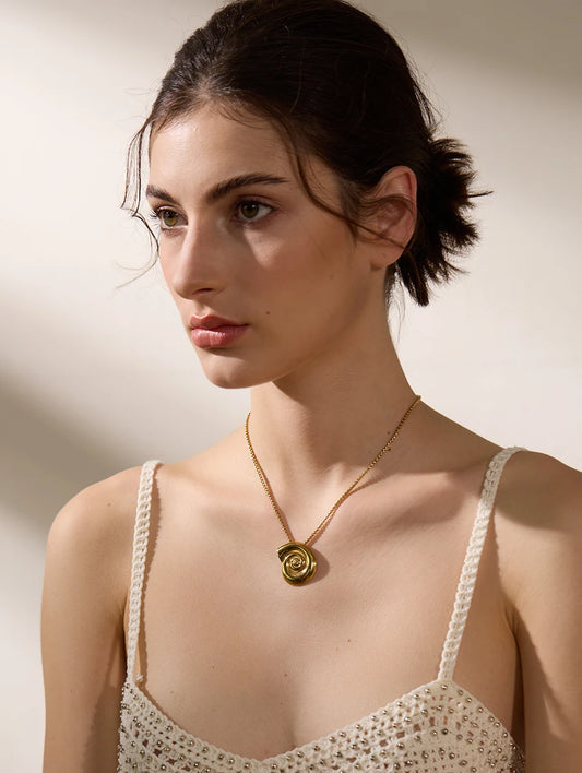Spiral Sun Amulet Set