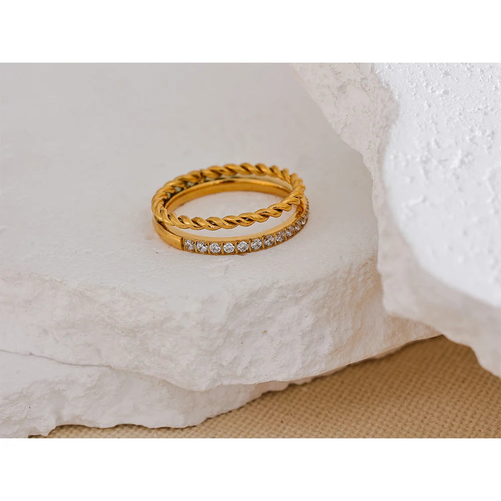 Braided Twist Ring