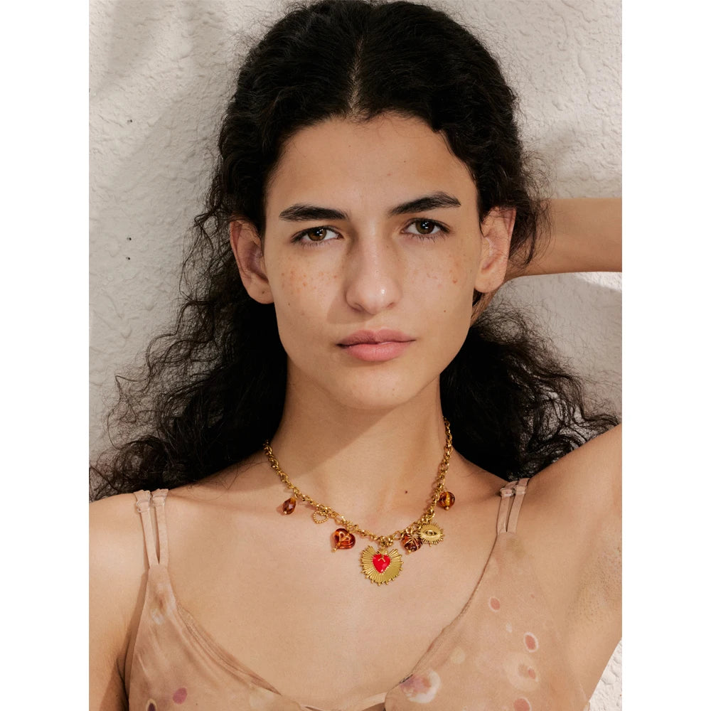 Charm Story Layered Necklace