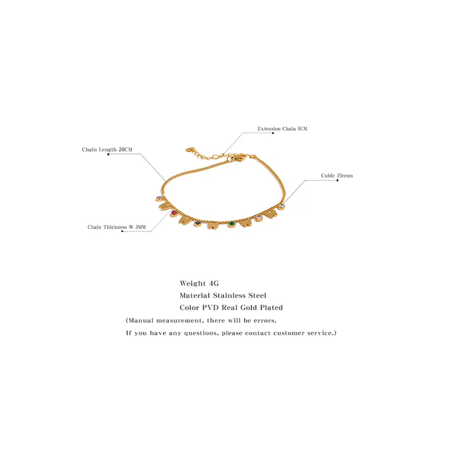 Color Charm Bracelet