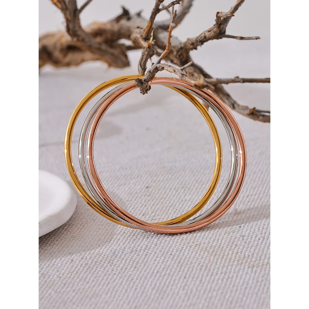 Rose Gold Slim Bangle