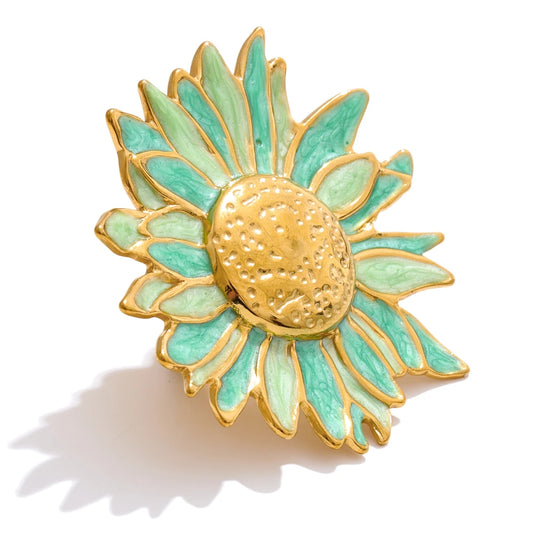 Colorful Flower Pins