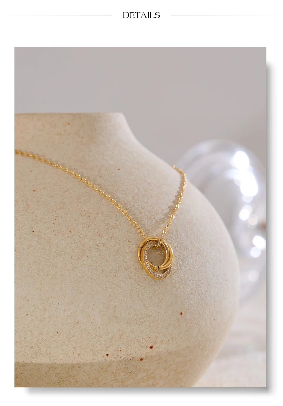 Interlocking Circle Pendant