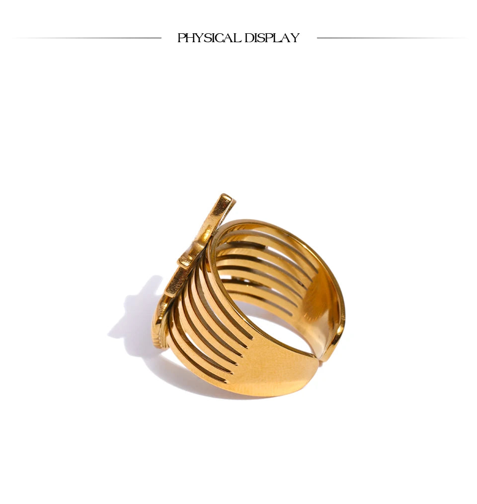Starfish Statement Ring