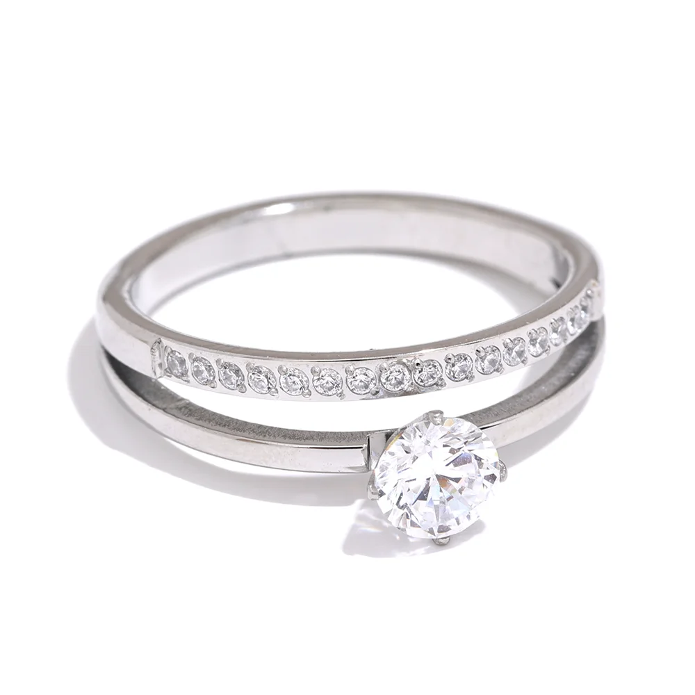 Eternal Shine Solitaire Ring