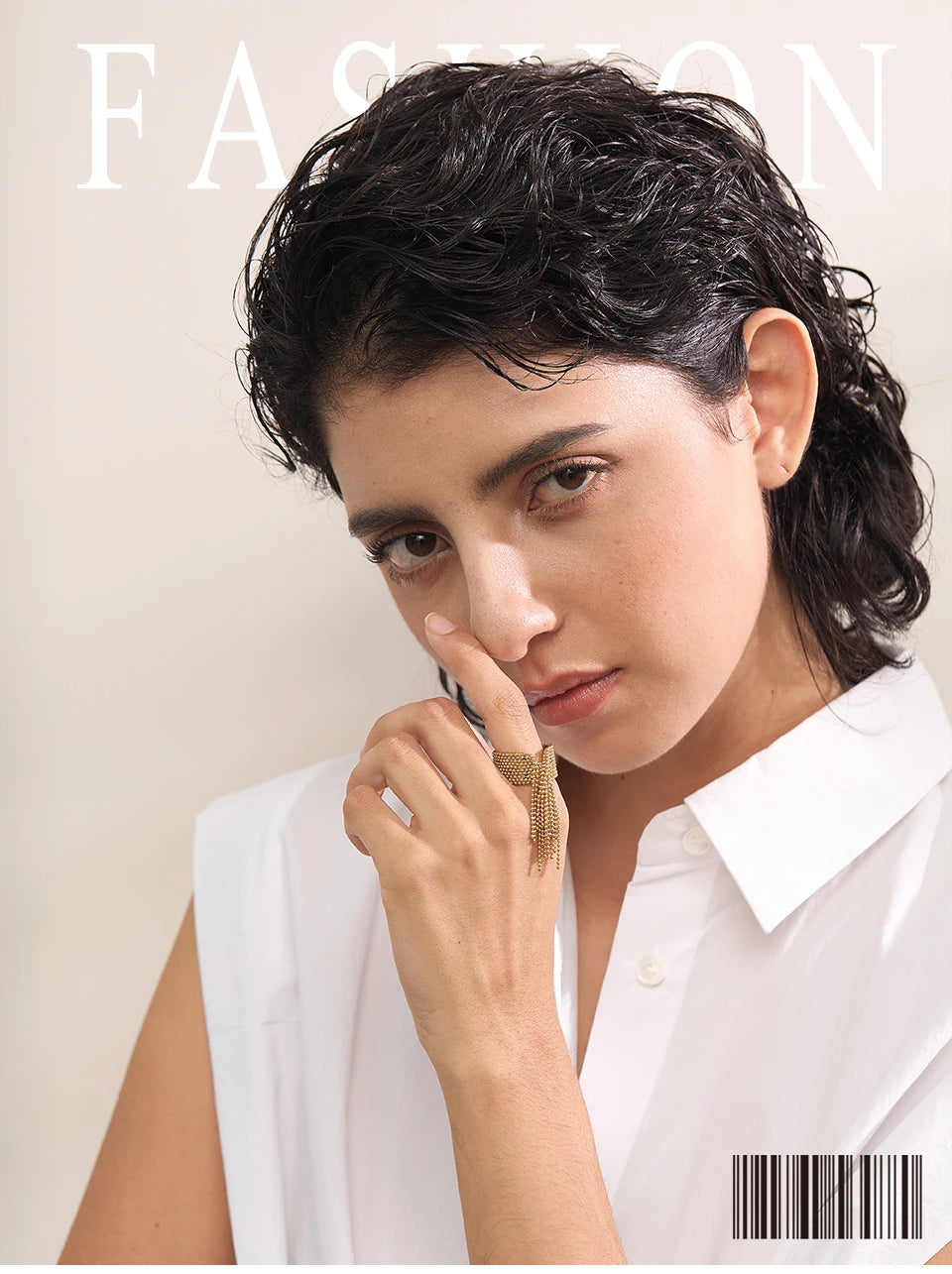 The Cascading Luxe Ring