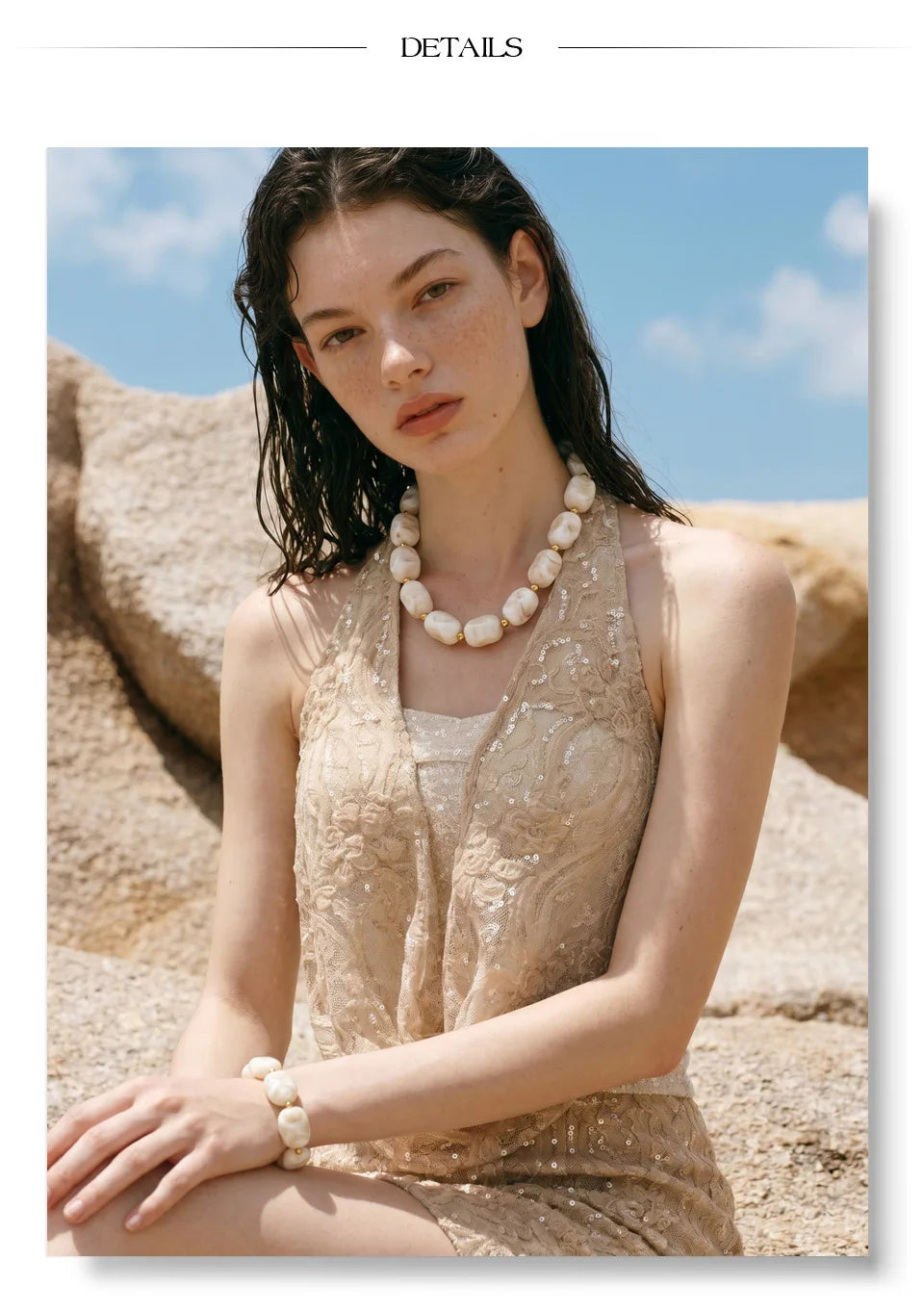 Ivory Pearl Statement SET