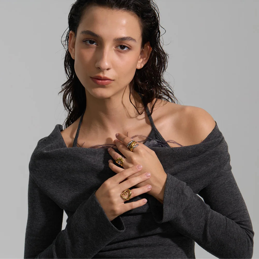 Dual-Tone Sculpt Ring