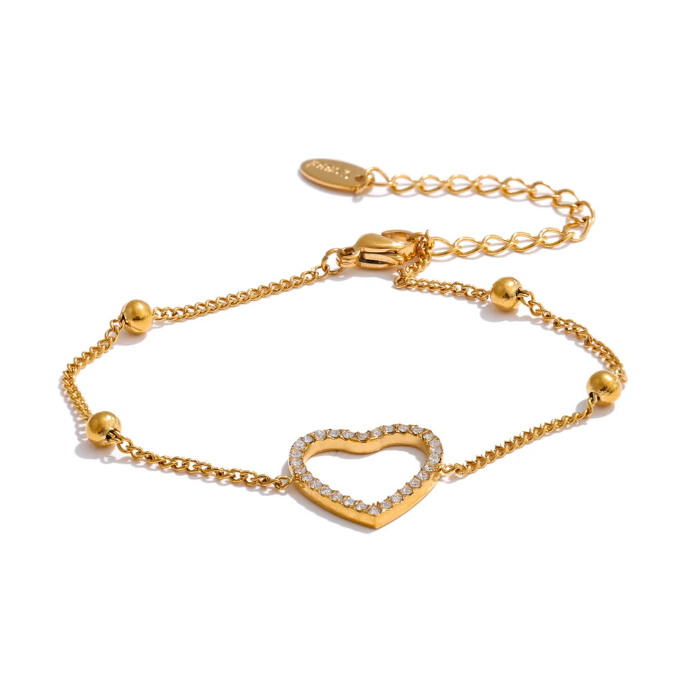 Twin Hearts Bracelet