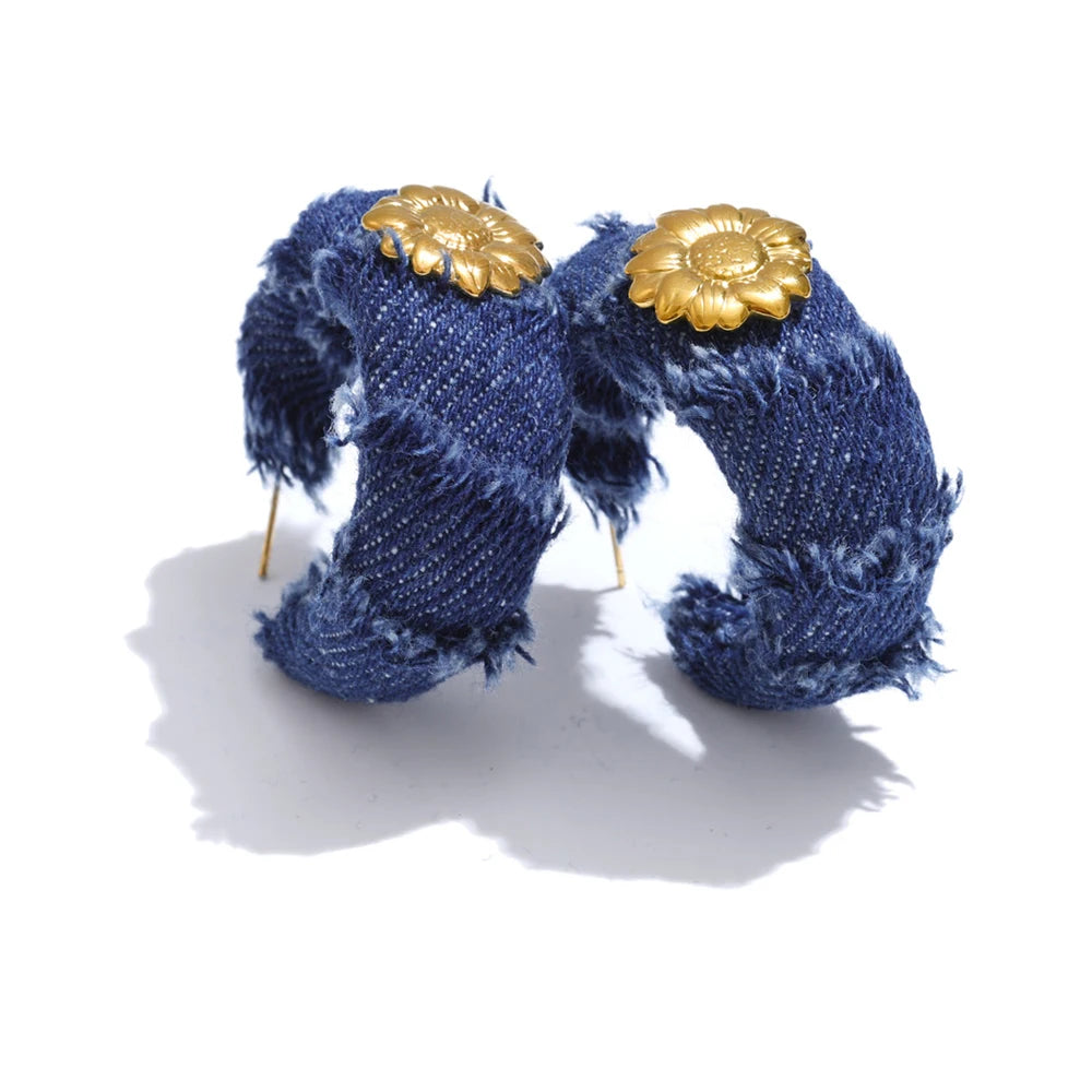 Jeans Earrings