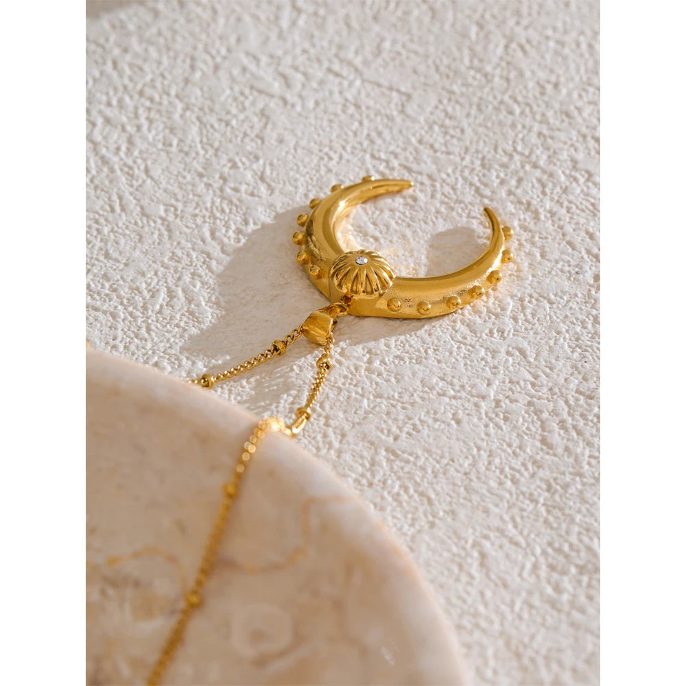 Crescent Moon Necklace