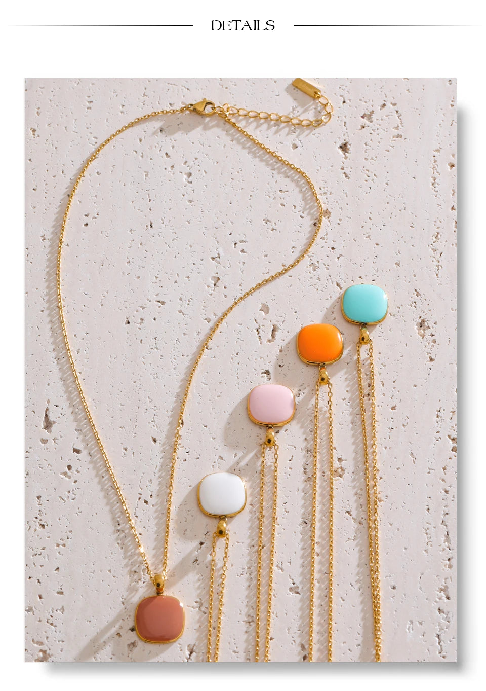 Candy Gem Pendant Necklace