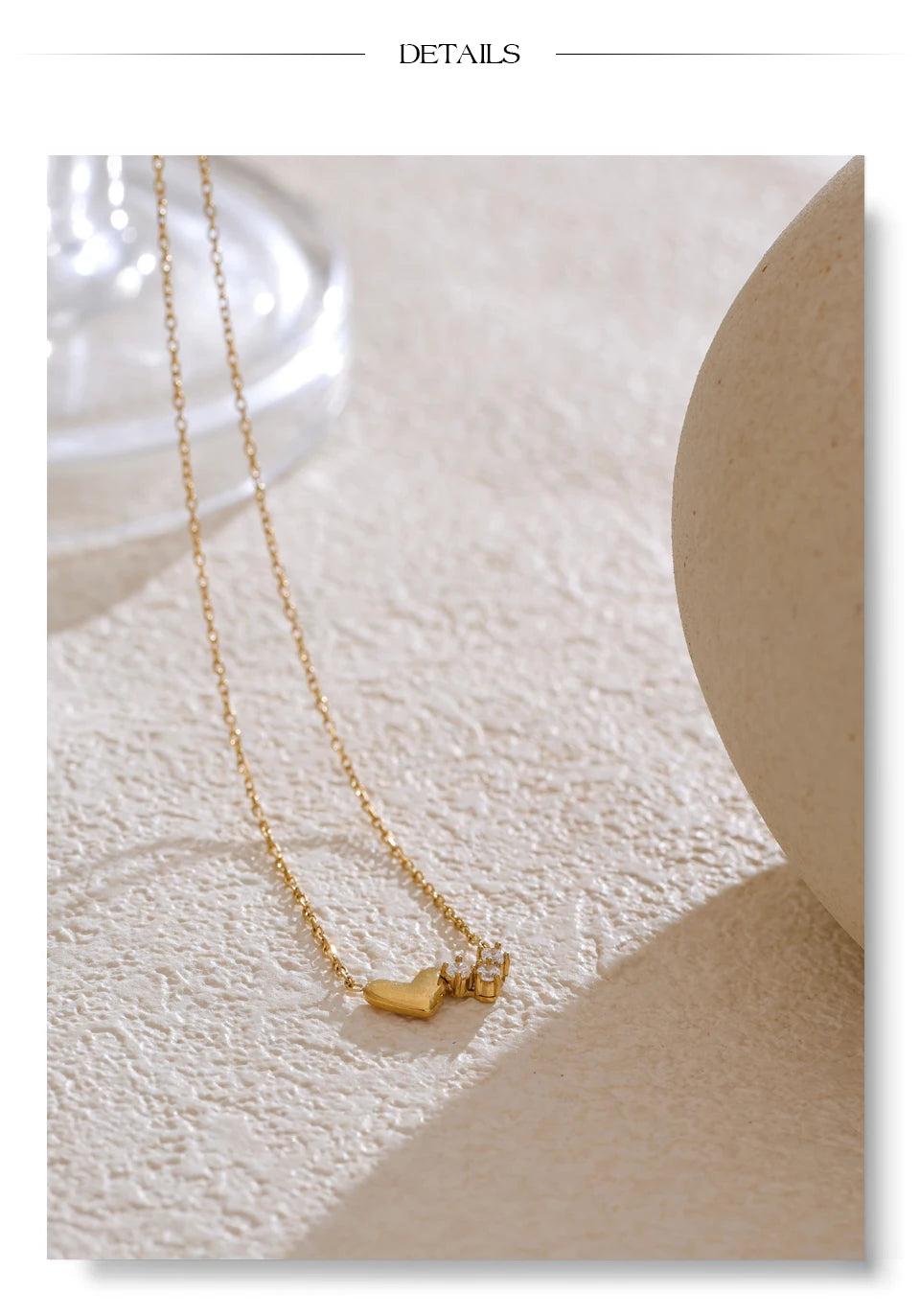 Wing & Crystal Necklace