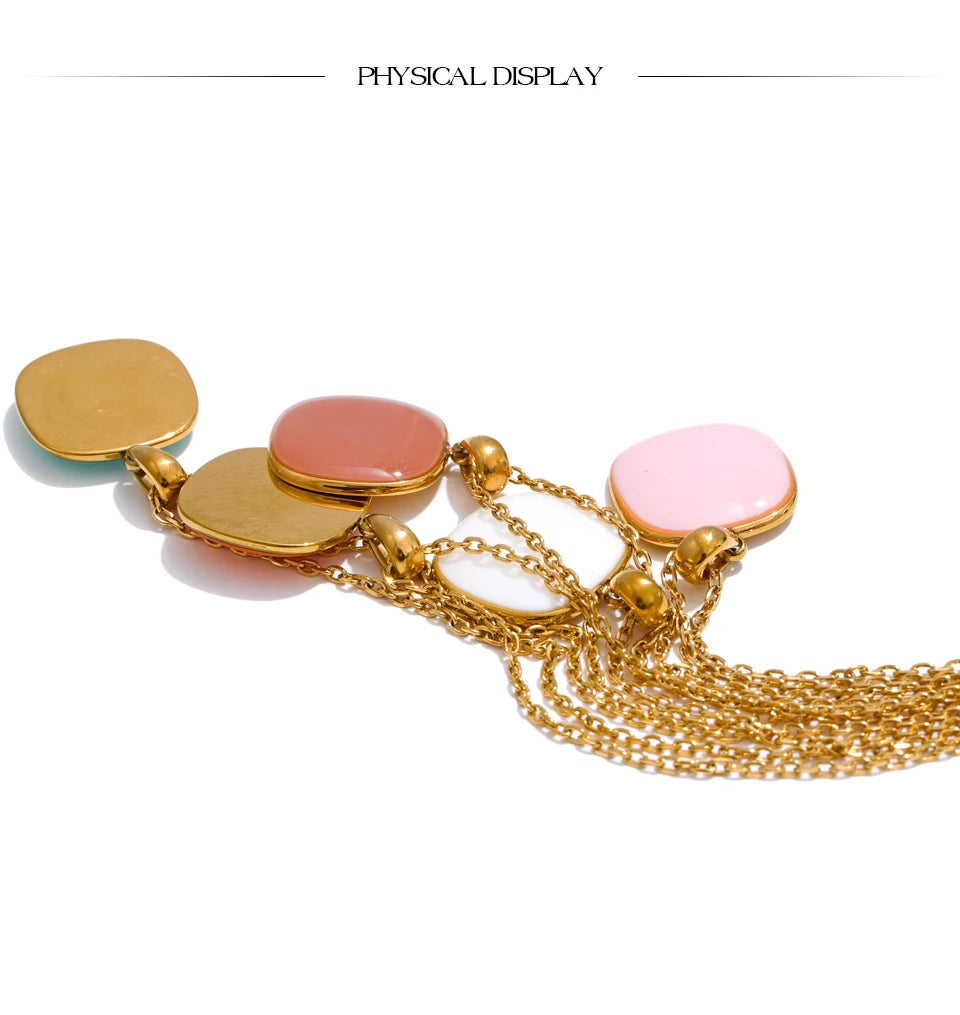 Candy Gem Pendant Necklace
