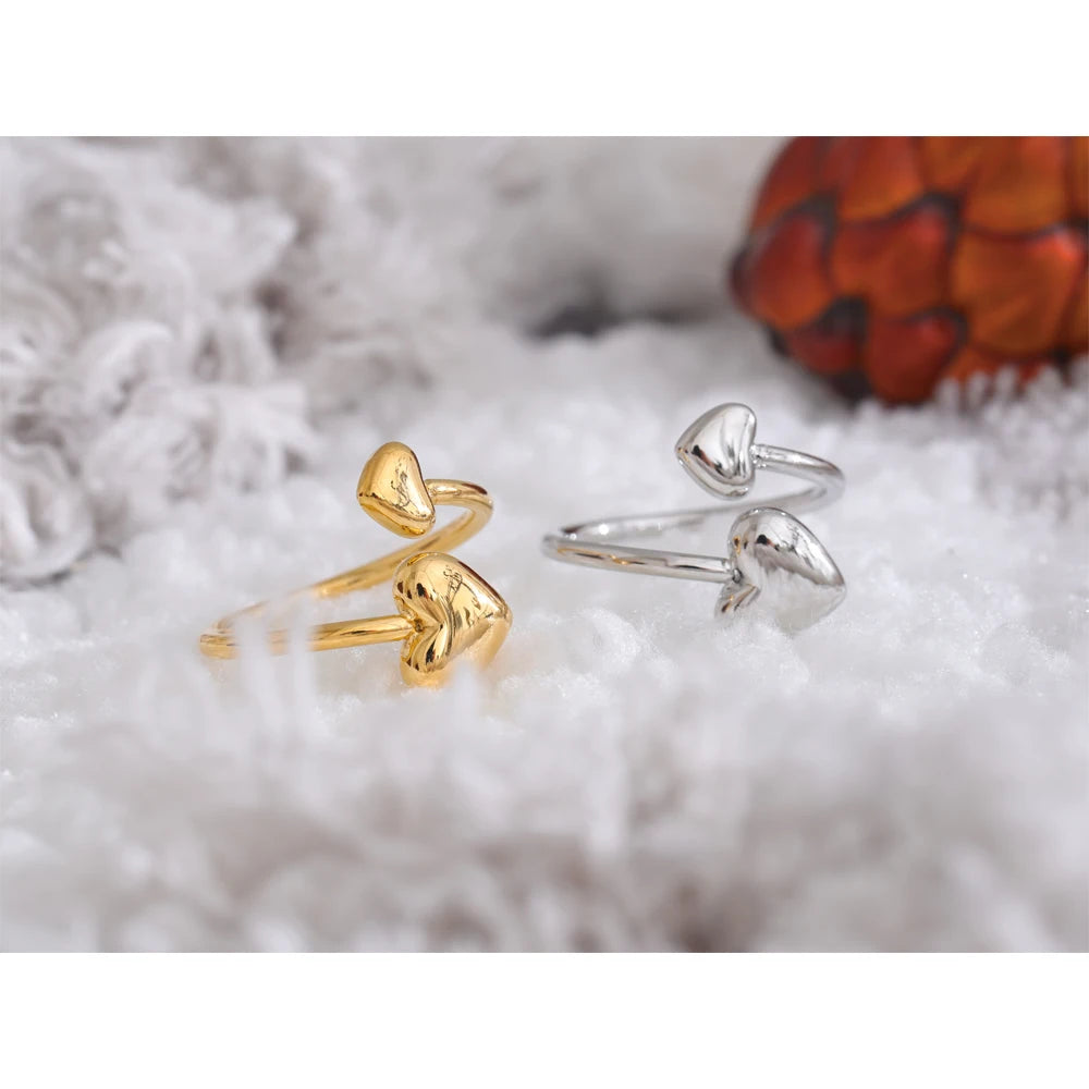 Sculpted Heart Ring