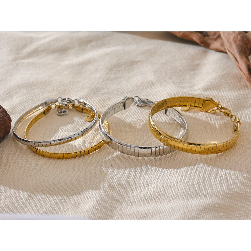 Geometric Gold Bracelet