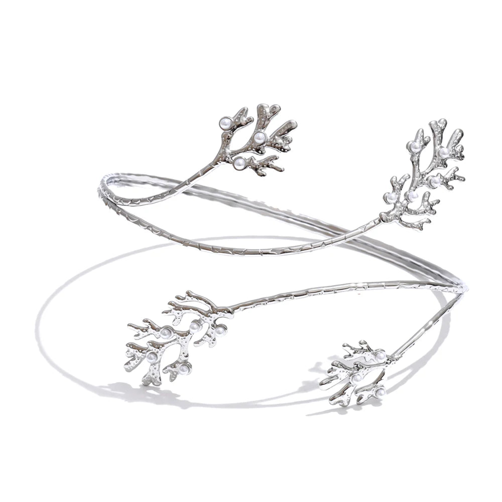 Coral Branch Arm Cuff