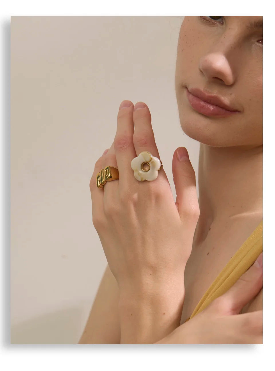 Pink Bloom Ring
