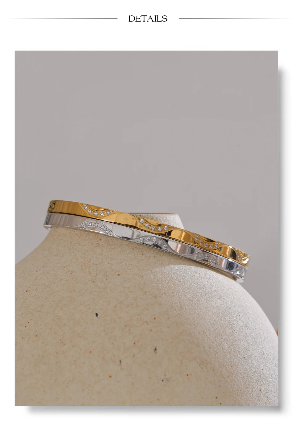 Golden Minimal Bangle
