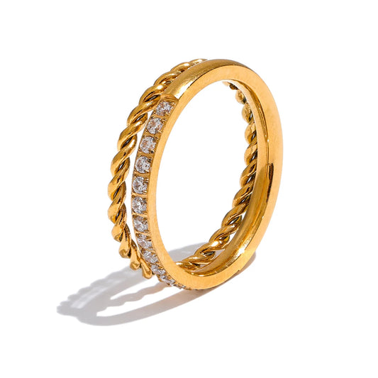 Braided Twist Ring