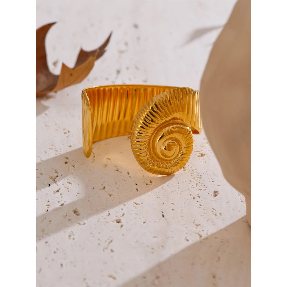 Golden Spiral Bracelet