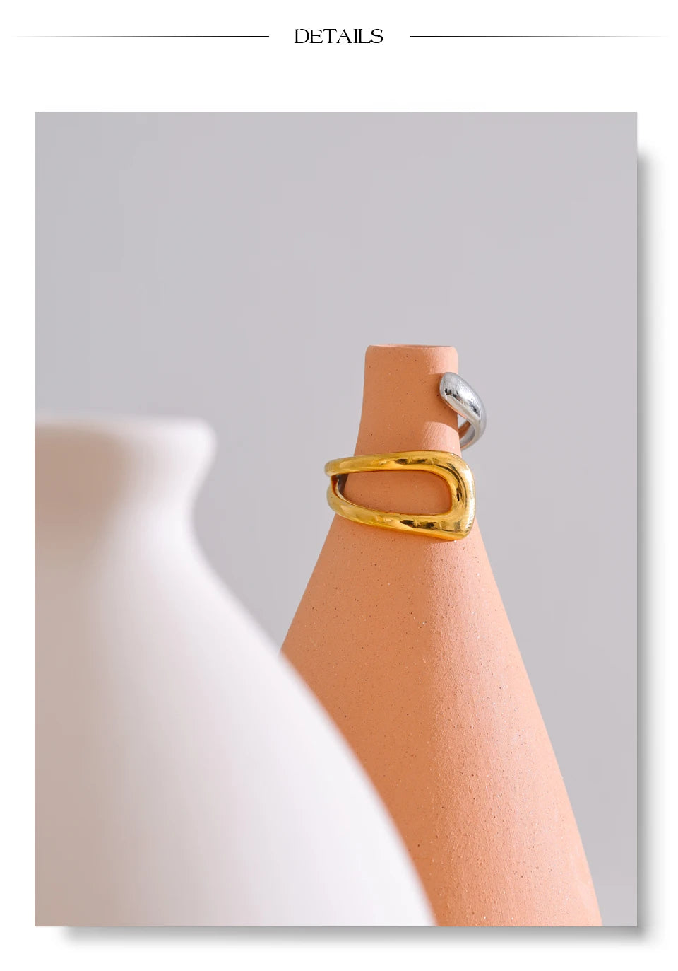Dual Tone Sculpt Ring