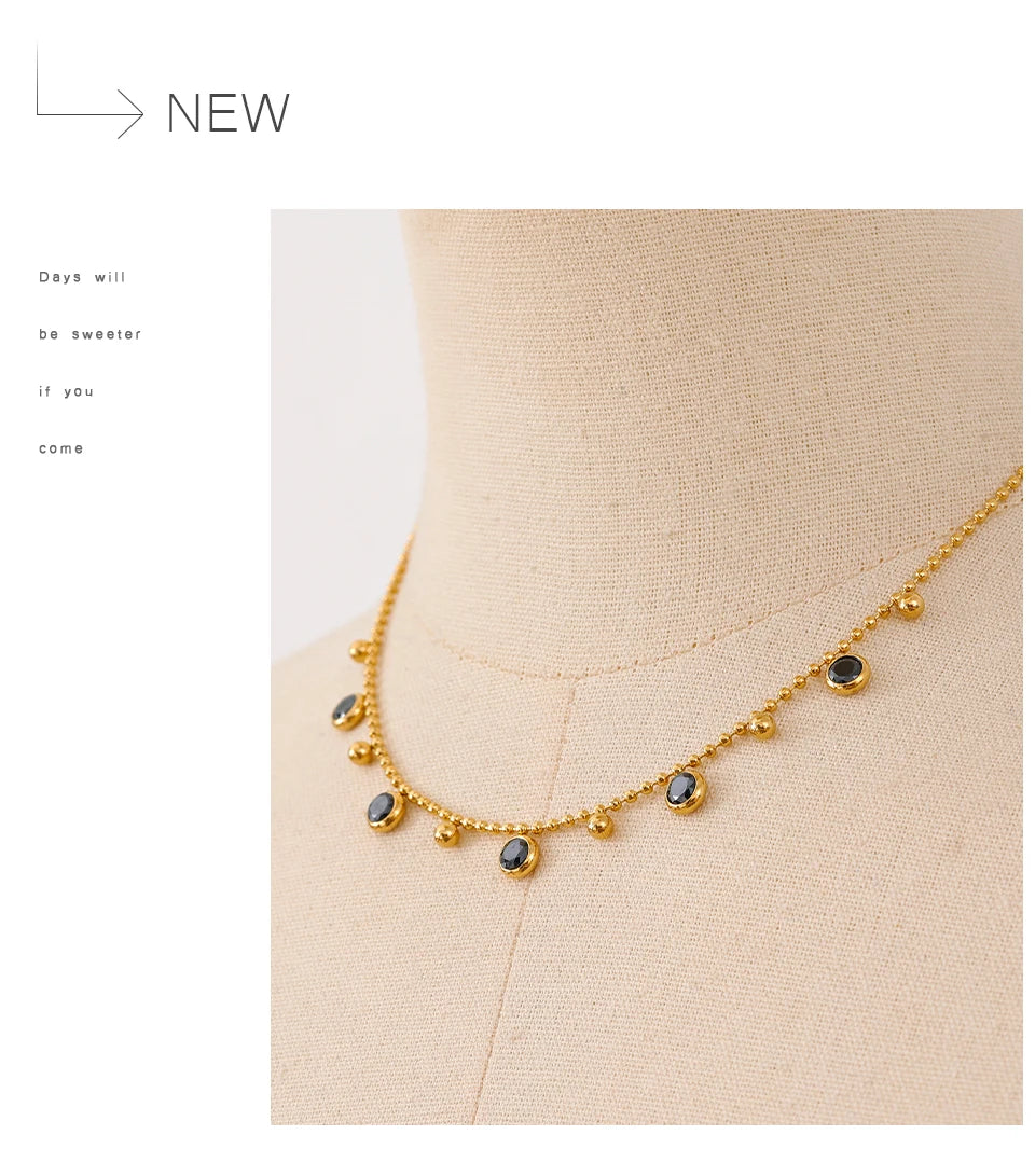 Celestial Drop Necklace