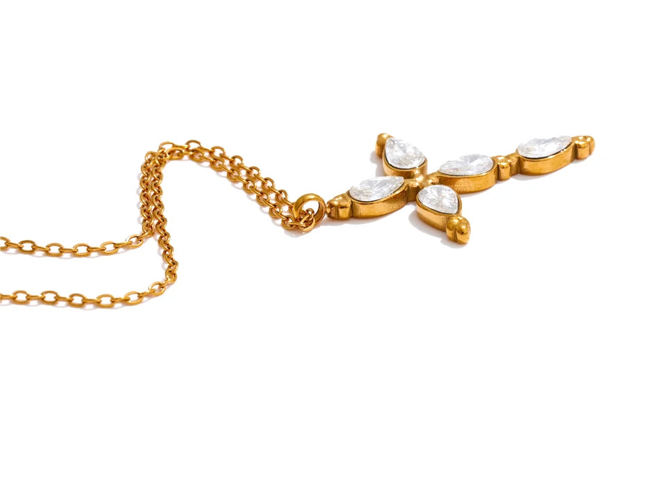 Crystal Cross Pendant