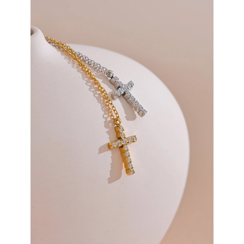 Eternal Faith Cross Necklace