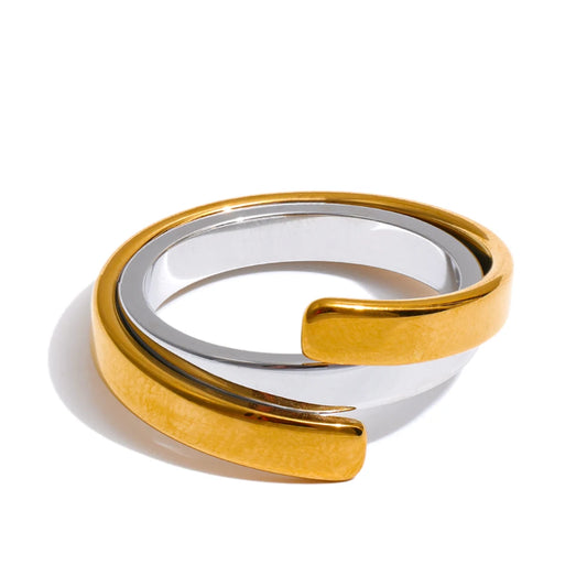 Dual-Tone Open Ring