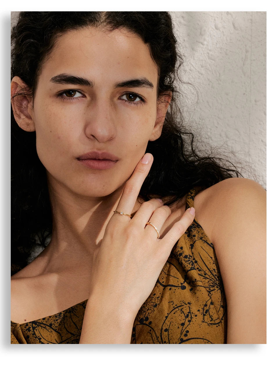 Pavé Double-Band Ring