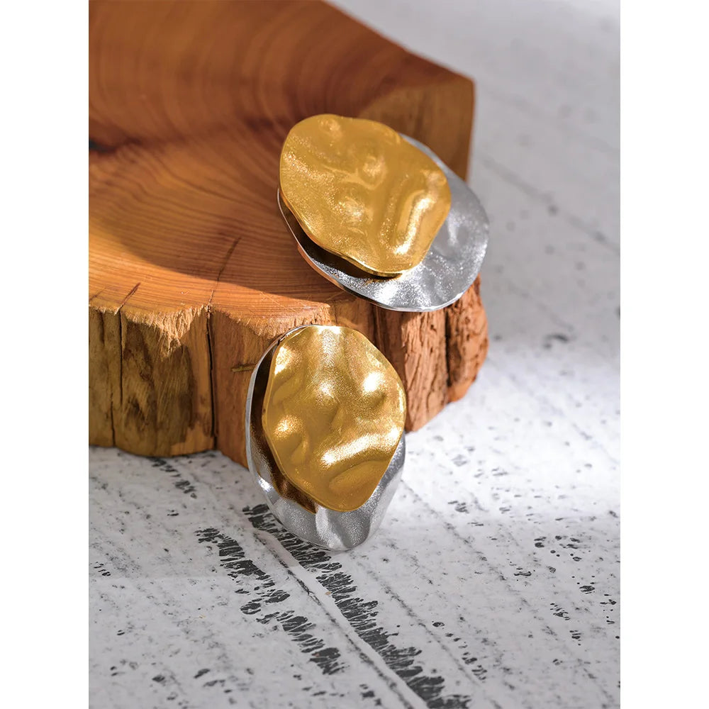 Organic Double Earrings