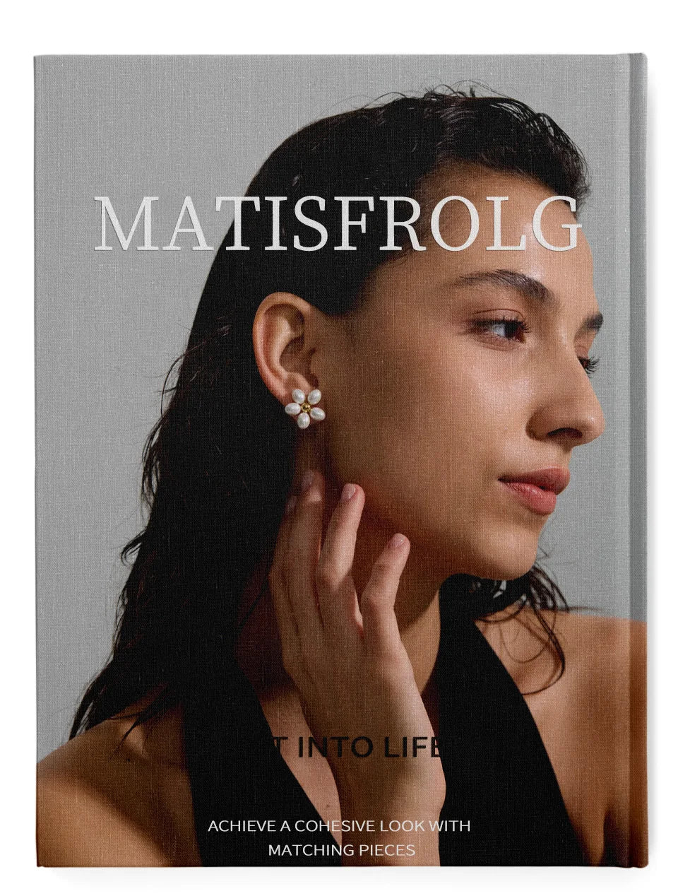 Pearls Flower Earrings